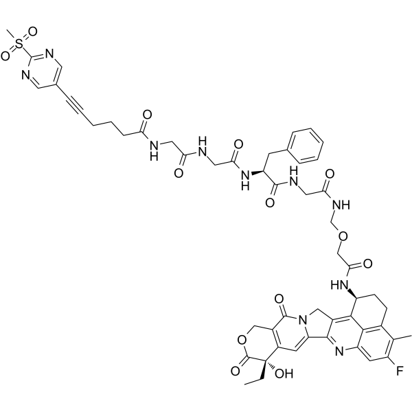 2-MSP-5-HA-GGFG-NH-CH2-O-CH2-CO-Exatecan 2964536-59-0